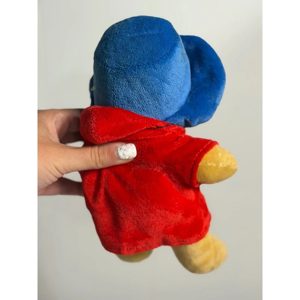 VTG Paddington Bear Plush Toy Red Blue Eden Toys Stuffed Animal Collectible 7